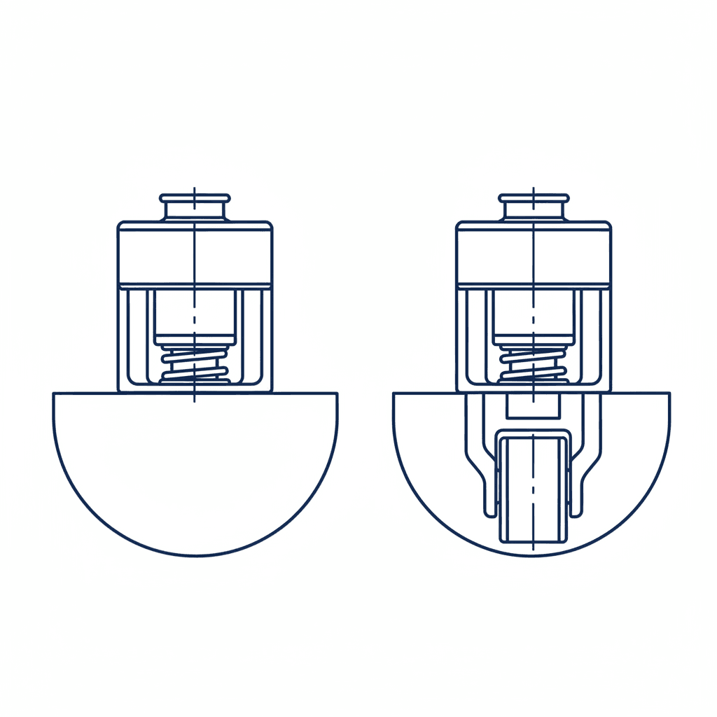 Flat tappet vs rulleløftere